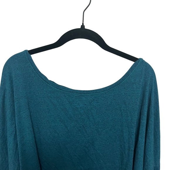 Calia Teal Dolman Split Back Long Sleeve - Picture 5 of 11